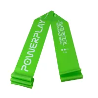 Стрічка еспандер PowerPlay 4112 Medium зелена (200*15*0.5мм, 9кг) Стрічка еспандер PowerPlay 4112 Medium зелена (200*15*0.5мм, 9кг)