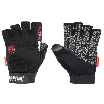 Перчатки для фитнеса и тяжелой атлетики Power System Ultra Grip PS-2400 Black M Перчатки для фитнеса и тяжелой атлетики Power System Ultra Grip PS-2400 Black M