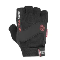 Рукавички для фітнесу та важкої атлетики Power System Ultra Grip PS-2400 Black M Рукавички для фітнесу та важкої атлетики Power System Ultra Grip PS-2400 Black M
