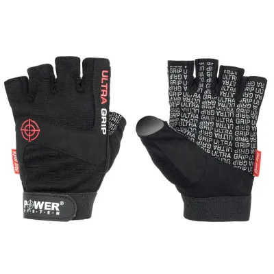 Перчатки для фитнеса и тяжелой атлетики Power System Ultra Grip PS-2400 Black L Перчатки для фитнеса и тяжелой атлетики Power System Ultra Grip PS-2400 Black L