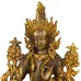Тара Статуя Бронза HandiCraft Часткова Позолота 22,4х18х10 см (13780) Тара Статуя Бронза HandiCraft Часткова Позолота 22,4х18х10 см (13780)