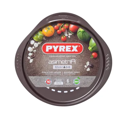 Форма для пиццы PYREX ASIMETRIA 32 см (6236616) Форма для пиццы PYREX ASIMETRIA 32 см (6236616)