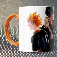 Чашка Fan Girl Волейбол! - Haikyuu!! (15778) 330 мл Помаранчевий