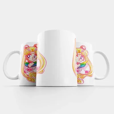 Чашка Fan Girl Усаги Сейлор Мун - Sailor Moon (15846) 330 мл Белый