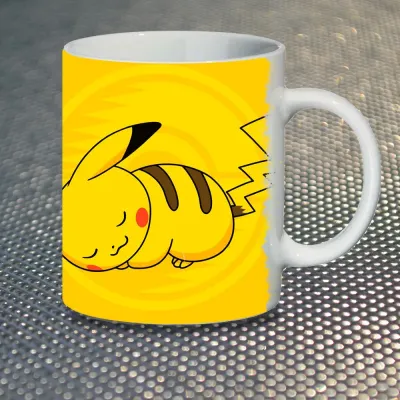 Чашка Fan Girl Сплячий Пікачу Pikachu (7078) 330 мл Білий