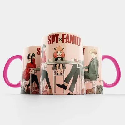 Чашка Fan Girl Семья Шпионов Розовая (16032) 330 мл Розовый Чашка Fan Girl Семья Шпионов Розовая (16032) 330 мл Розовый