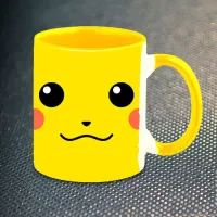 Чашка Fan Girl Пікачу Pokemon (5633) 330 мл Жовтий
