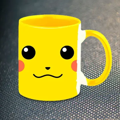 Чашка Fan Girl Пікачу Pokemon (5633) 330 мл Жовтий