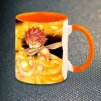 Чашка Fan Girl Нацу Драгнил Fairy Tail (5622) 330 мл Оранжевый