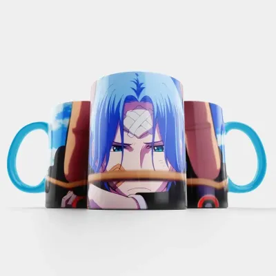 Чашка Fan Girl Ланга Скейт: Бесконечность - SK8 (15845) 330 мл Голубой