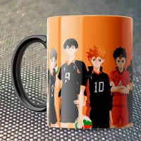 Чашка Fan Girl команда Волейбол! - Haikyuu!! (15779) 330 мл Черный Чашка Fan Girl команда Волейбол! - Haikyuu!! (15779) 330 мл Черный