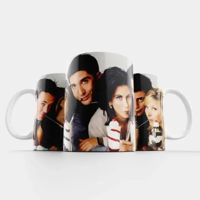 Чашка Fan Girl коктейлі Друзі - Friends (15783) 330 мл Білий