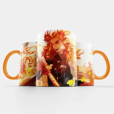 Чашка Fan Girl Кеджуро Клинок розсікаючий демонів - Demon Slayer: Kimetsu no Yaiba (15757) 330 мл Помаранчевий Чашка Fan Girl Кеджуро Клинок розсікаючий демонів - Demon Slayer: Kimetsu no Yaiba (15757) 330 мл Помаранчевий