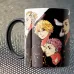 Чашка Fan Girl прапор Токійські Месники - Tokyo Revengers (15782) 330 мл Чорний