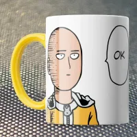 Чашка Fan Girl Ванпанчмен ок - One-Punch Man (15723) 330 мл Желтый Чашка Fan Girl Ванпанчмен ок - One-Punch Man (15723) 330 мл Желтый