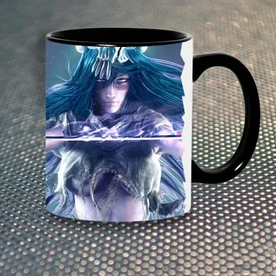 Чашка Fan Girl Бліч Bleach (5616) 330 мл Чорний