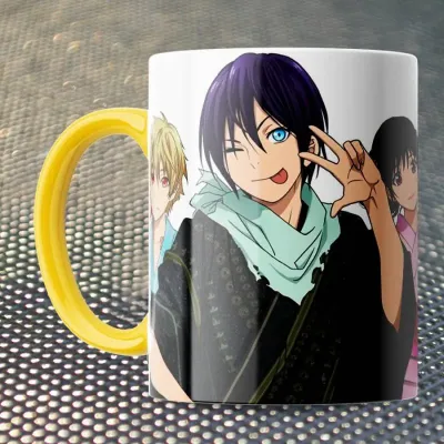 Чашка Fan Girl Бездомний бог - Noragami (15714) 330 мл Жовтий