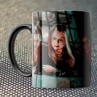 Чашка Fan Girl балкон Друзі - Friends (15784) 330 мл Чорний