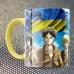 Чашка Fan Girl Атака на Титанів Attack on Titan UA (15435) 330 мл Жовтий