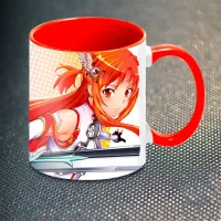 Чашка Fan Girl Асуна Sword Art Online (5637) 330 мл Червоний