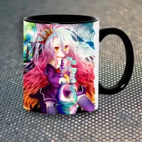 Чашка Fan Girl Shiro (5626) 330 мл Чорний Чашка Fan Girl Shiro (5626) 330 мл Чорний