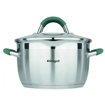 Кастрюля RINGEL Expert 18 см 2.5 л Хром (6723690)