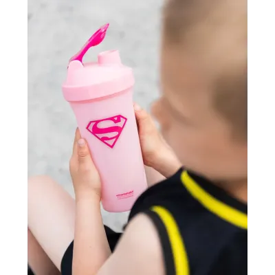 Шейкер спортивний Smartshake Lite 800ml DC Supergirl Шейкер спортивний Smartshake Lite 800ml DC Supergirl