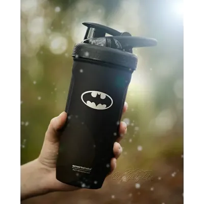 Шейкер спортивний Smartshake Reforce 900ml DC Batman Logo