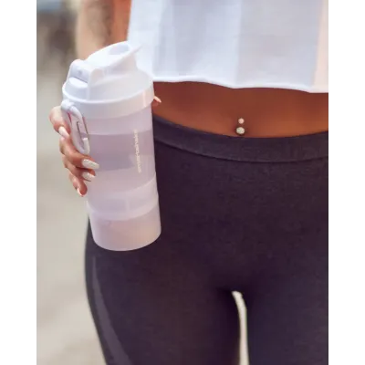 Шейкер спортивний Smartshake Original2GO 600ml Pure White