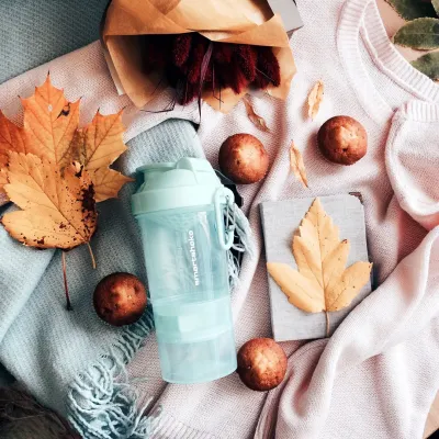 Шейкер спортивний Smartshake Original2GO 600ml Mint Green Шейкер спортивний Smartshake Original2GO 600ml Mint Green