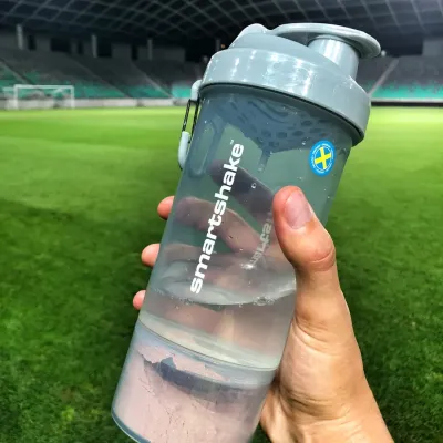Шейкер спортивний Smartshake Original2GO One 800ml Mist Gray Шейкер спортивний Smartshake Original2GO One 800ml Mist Gray