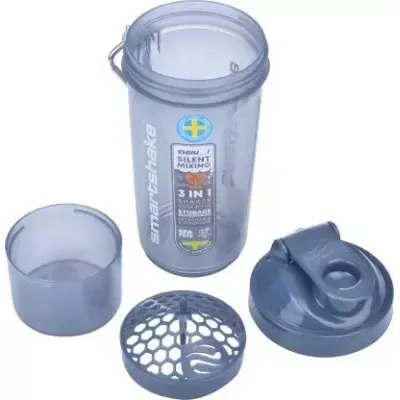 Шейкер спортивний Smartshake Original2GO One 800ml Mist Gray Шейкер спортивний Smartshake Original2GO One 800ml Mist Gray