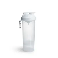 Шейкер спортивний Smartshake Slim 500ml Pure White