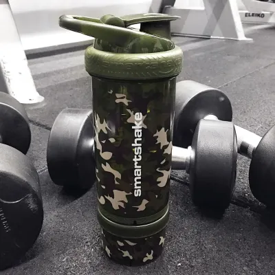 Шейкер спортивний Smartshake Revive 25oz/750ml Camo Green