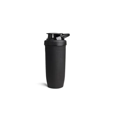 Шейкер спортивний Smartshake Reforce Stainless Steel 30oz/900ml Black