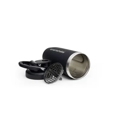 Шейкер спортивний Smartshake Reforce Stainless Steel 30oz/900ml Black Шейкер спортивний Smartshake Reforce Stainless Steel 30oz/900ml Black