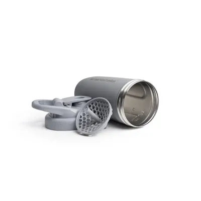 Шейкер спортивний Smartshake Reforce Stainless Steel 30oz/900ml Gray Шейкер спортивний Smartshake Reforce Stainless Steel 30oz/900ml Gray