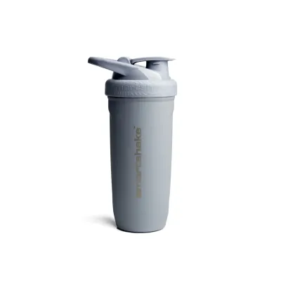 Шейкер спортивний Smartshake Reforce Stainless Steel 30oz/900ml Gray