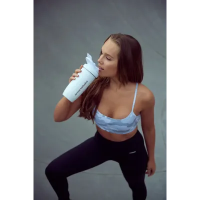 Шейкер спортивний Smartshake Reforce Stainless Steel 30oz/900ml White Шейкер спортивний Smartshake Reforce Stainless Steel 30oz/900ml White