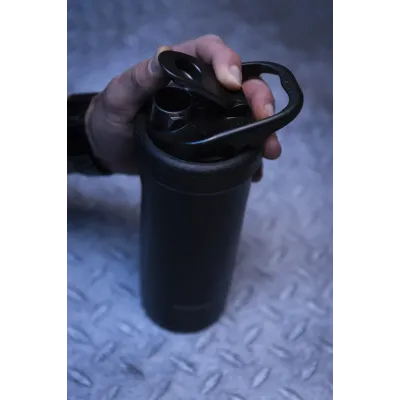 Шейкер спортивний Smartshake Insulated Steel 750ml Black Шейкер спортивний Smartshake Insulated Steel 750ml Black