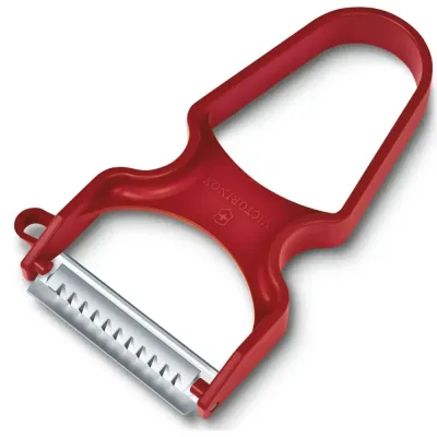 Овощечистка для нарезки соломкой Victorinox Rapid 10.9х6.5х1.3 см Красный (6.0934.1) Овощечистка для нарезки соломкой Victorinox Rapid 10.9х6.5х1.3 см Красный (6.0934.1)