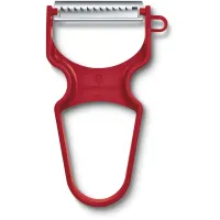Овочечистка для нарізки соломкою Victorinox Rapid 10.9х6.5х1.3 см Червоний (6.0934.1) Овочечистка для нарізки соломкою Victorinox Rapid 10.9х6.5х1.3 см Червоний (6.0934.1)