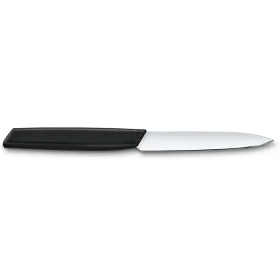 Кухонный нож для чистки Victorinox Swiss Modern Paring 10 см Черный (6.9003.10) Кухонный нож для чистки Victorinox Swiss Modern Paring 10 см Черный (6.9003.10)