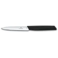 Кухонний ніж для чищення Victorinox Swiss Modern Paring 10 см Чорний (6.9003.10)