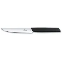Ніж для стейку Victorinox Swiss Modern Steak 12 см Чорний (6.9003.12) Ніж для стейку Victorinox Swiss Modern Steak 12 см Чорний (6.9003.12)