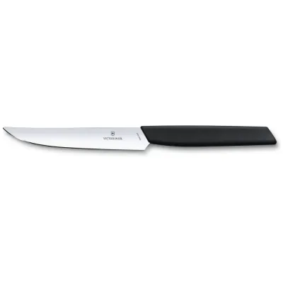 Нож для стейка Victorinox Swiss Modern Steak 12 см Черный (6.9003.12)
