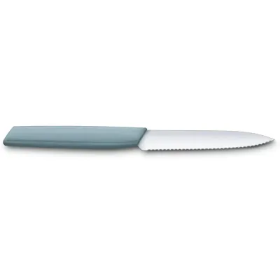 Кухонный нож для очистки Victorinox Swiss Modern Paring 10 см Голубой (6.9006.10W21)