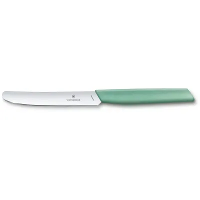Столовый нож Victorinox Swiss Modern Table 11 см Мятно-зеленый (6.9006.1141)