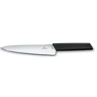 Кухонный нож для разделки Victorinox Swiss Modern Carving 19 см Черный (6.9013.19B) Кухонный нож для разделки Victorinox Swiss Modern Carving 19 см Черный (6.9013.19B)