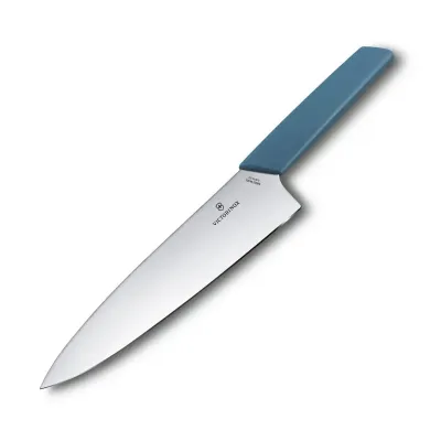 Кухонный нож для разделки Victorinox Swiss Modern Carving 20 см Голубой (6.9016.202B)